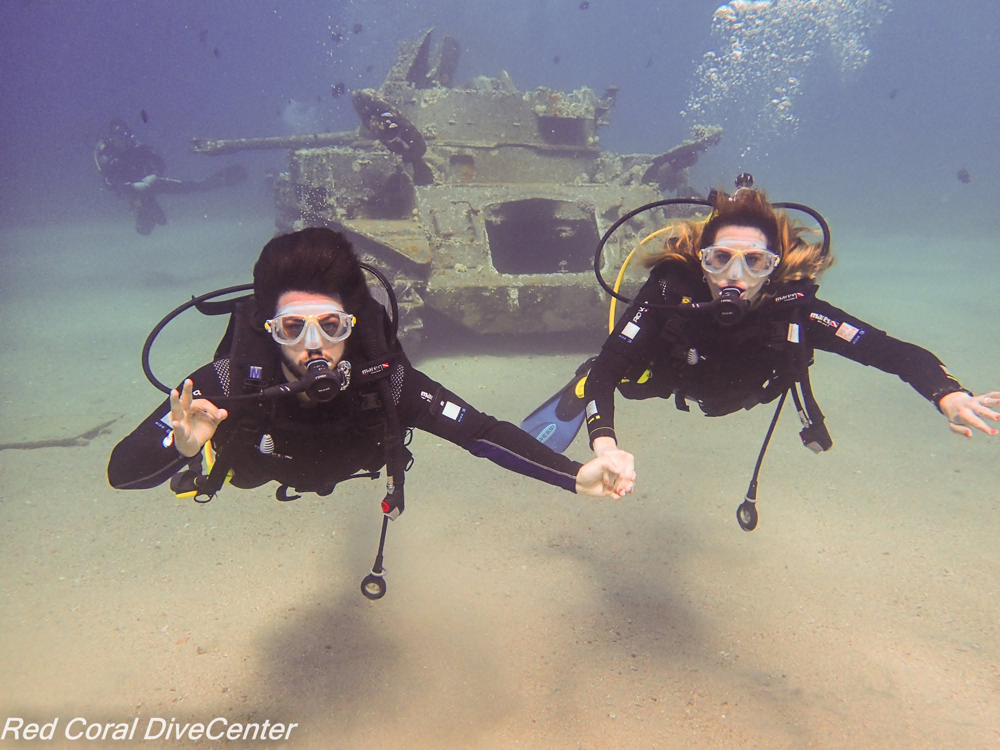 Red Coral Dive Center diving boat trip in Aqaba Jordan