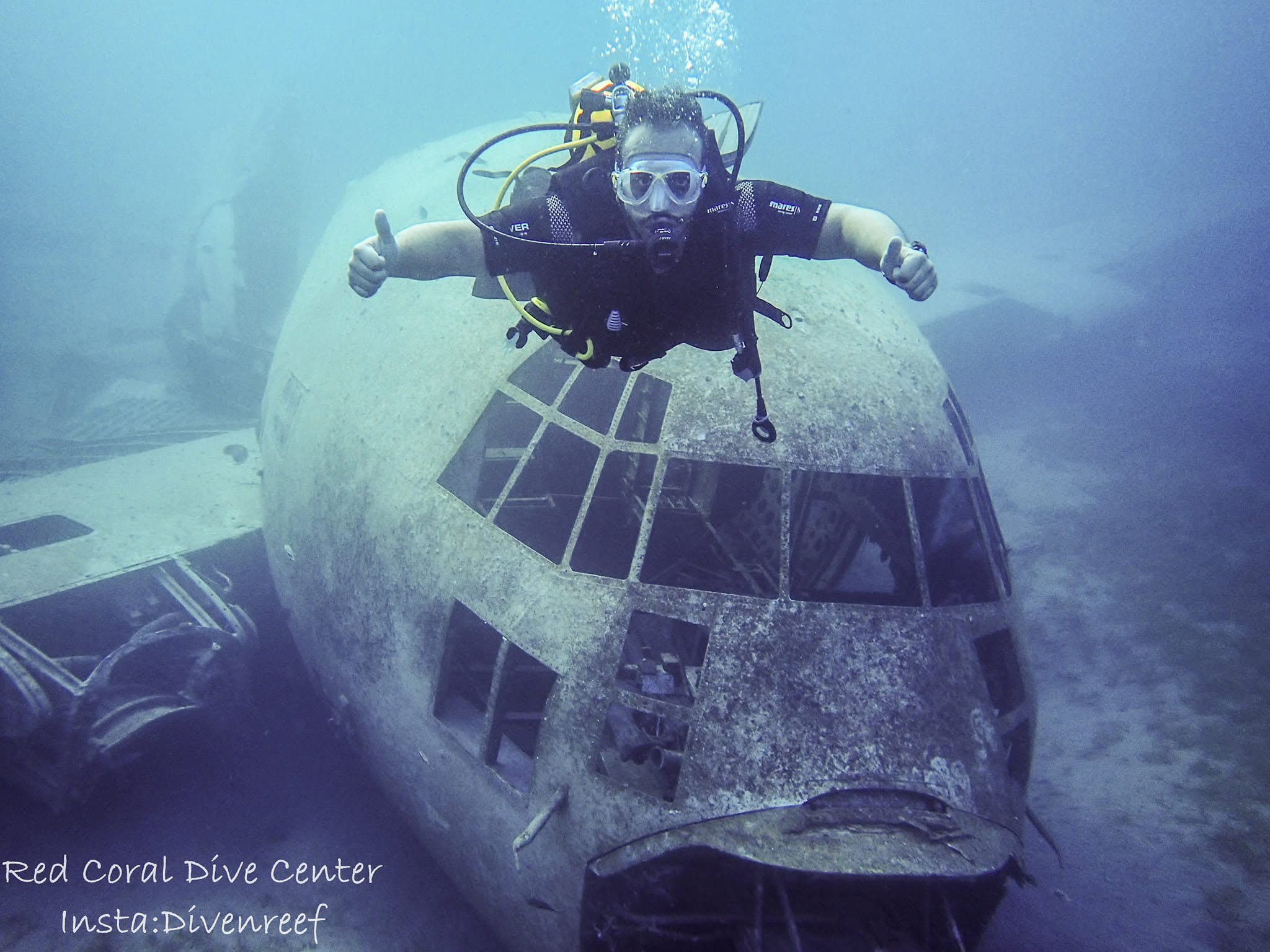 Scuba diving in Aqaba with Red Coral Dive Center